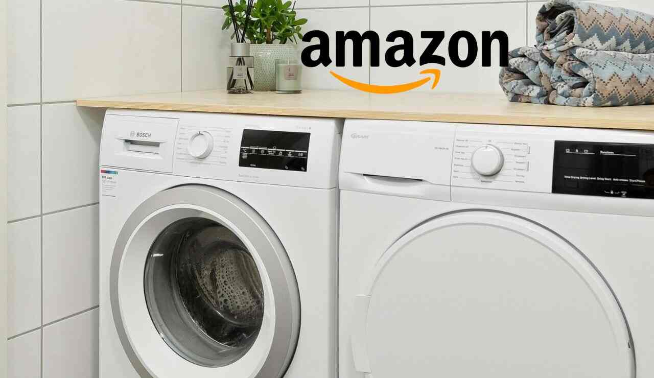 Lavasciuga, con l’ultima offerta te la tirano appresso | Amazon la sta praticamente regalando: occupa pochissimo spazio