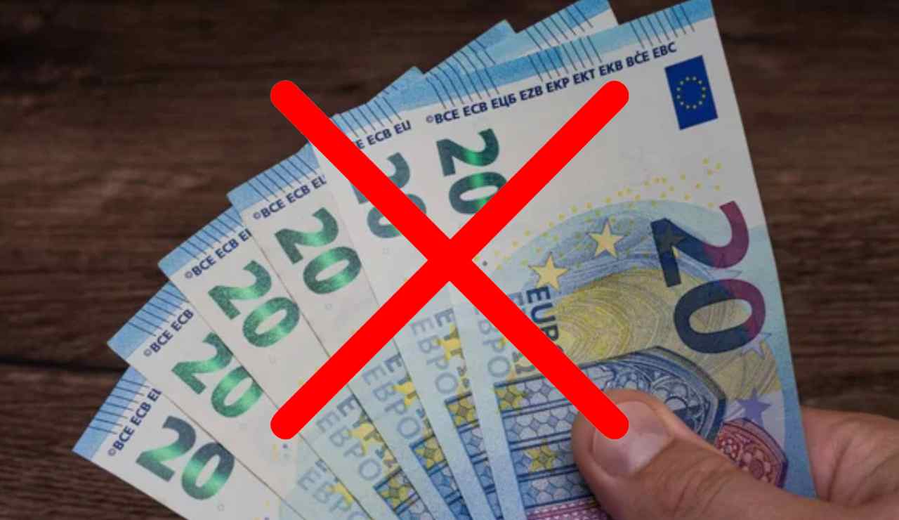 Banconota da 20€, da questa data gli daremo l’addio | Se ne hai qualcuna spendila subito: non si torna più indietro