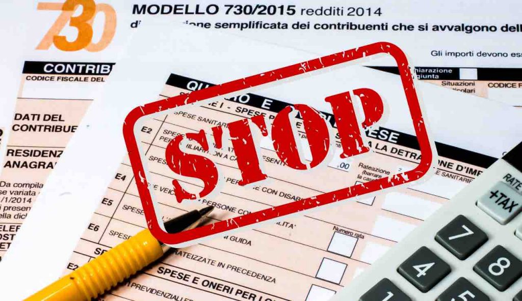 Ecco le fasce di popolazione, esenti dal 730