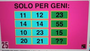 Scopri quanto sei intelligente