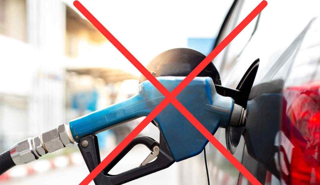No diesel