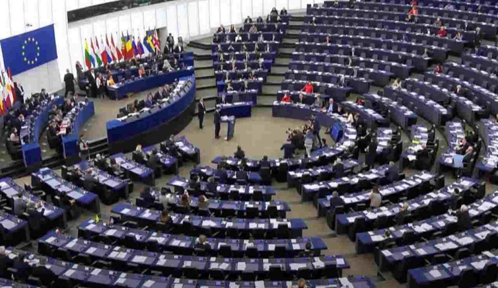 Sessione del parlamento europeo