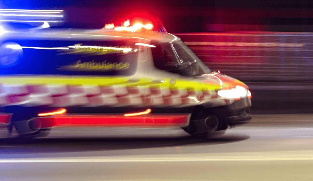 ambulanza in corsa