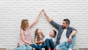 Una famiglia felice