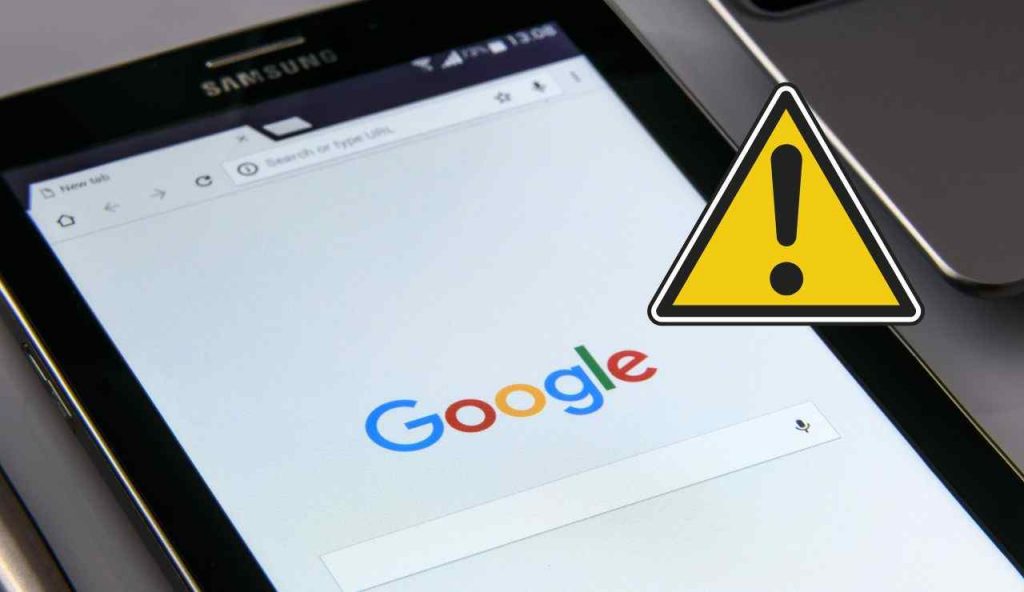 Pericolo ricerca Google
