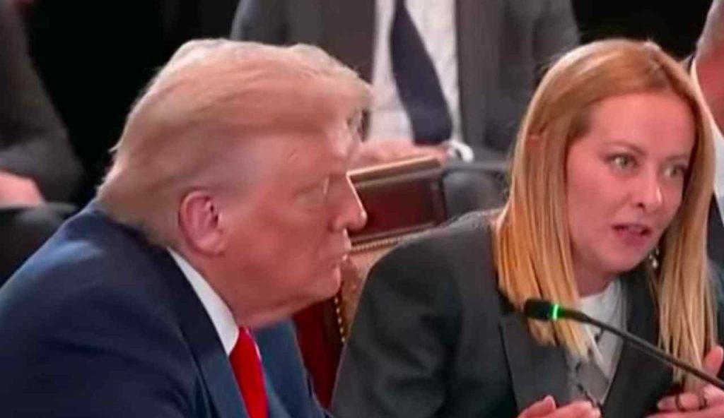 Trump e Meloni