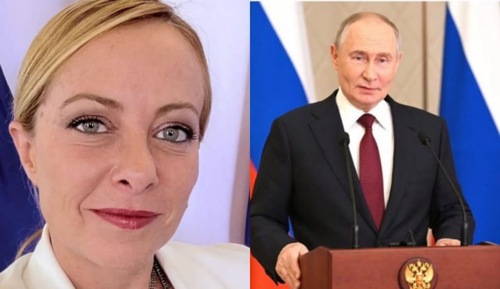 Meloni e Putin