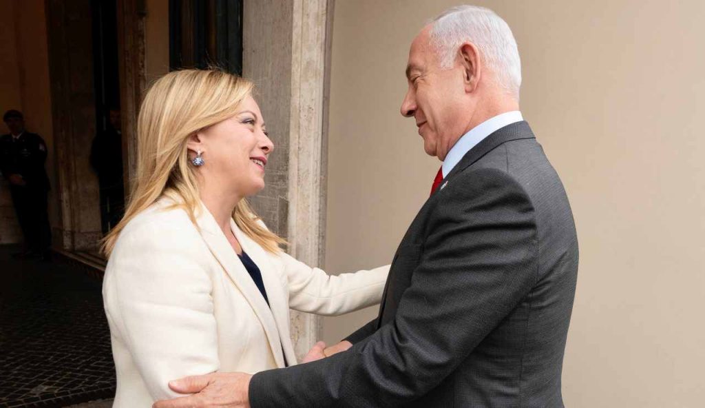 Meloni Netanyahu