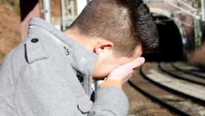 Uomo nella disperazione